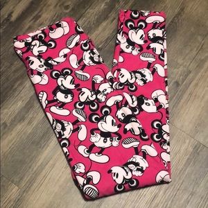 FLASH SALE NWOT Lularoe Mickey Mouse leggings